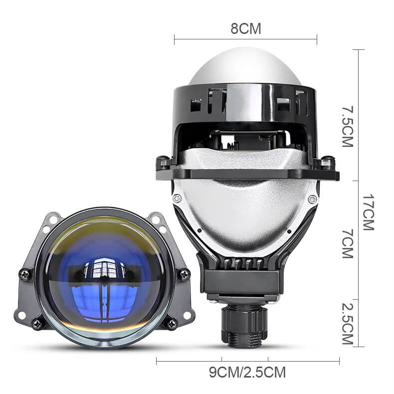BELOAUTO 3" High-Penetration LED Projector Kit - 500% Brightness Boost, 6+3 HD Chips | B2B Wholesale