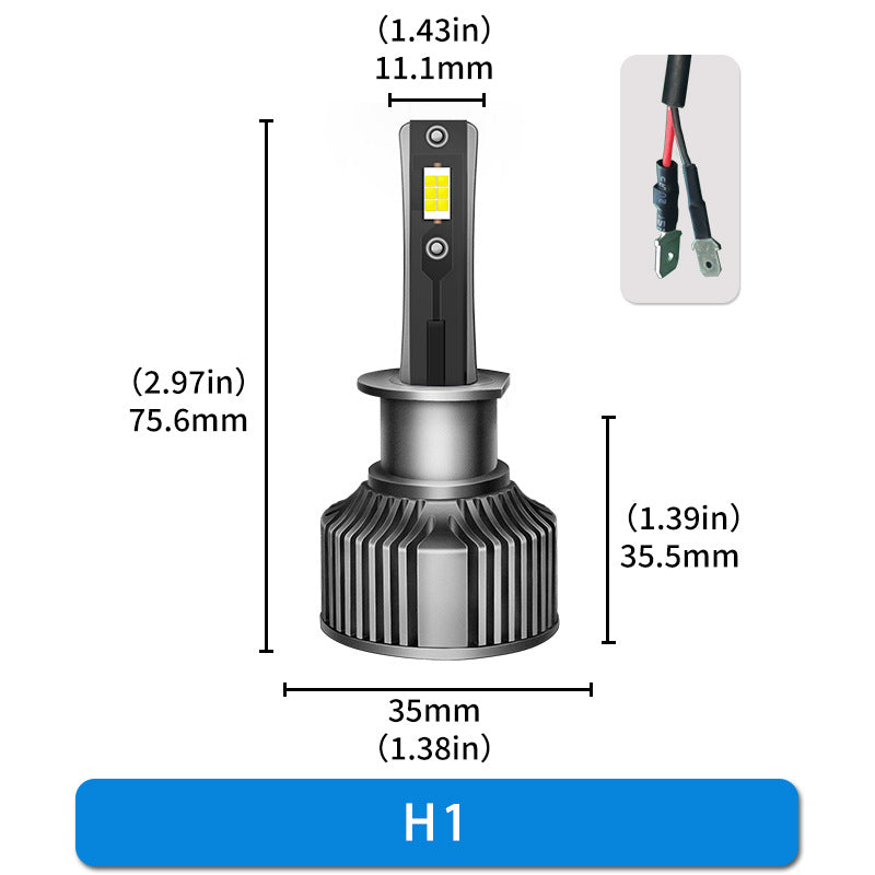 BELOAUTO 50w Car Led Headlight Bulb - IP68 Waterproof, 6000k | Bulk Order
