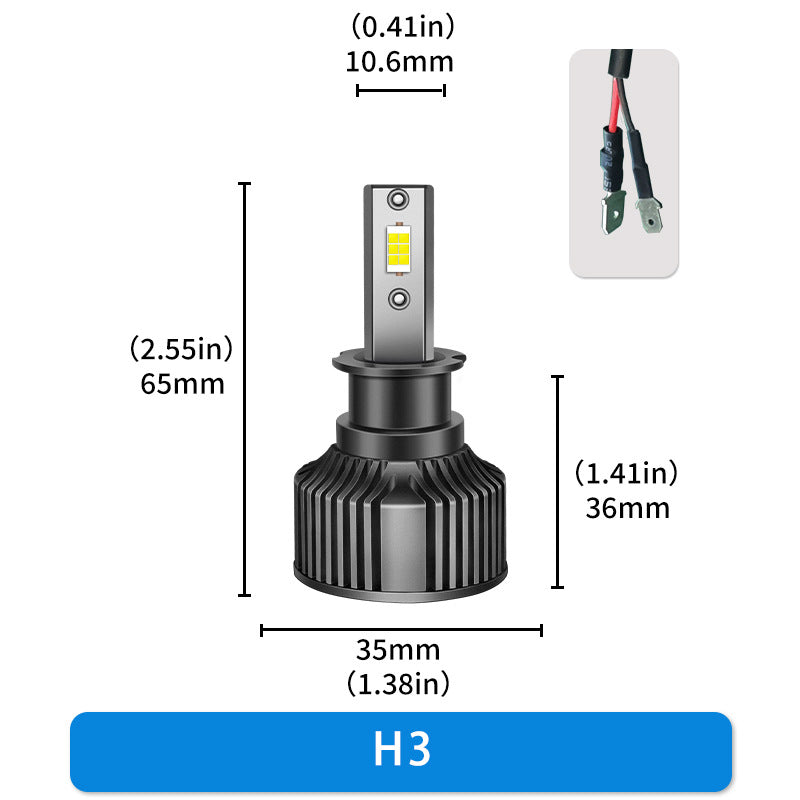 BELOAUTO 50w Car Led Headlight Bulb - IP68 Waterproof, 6000k | Bulk Order