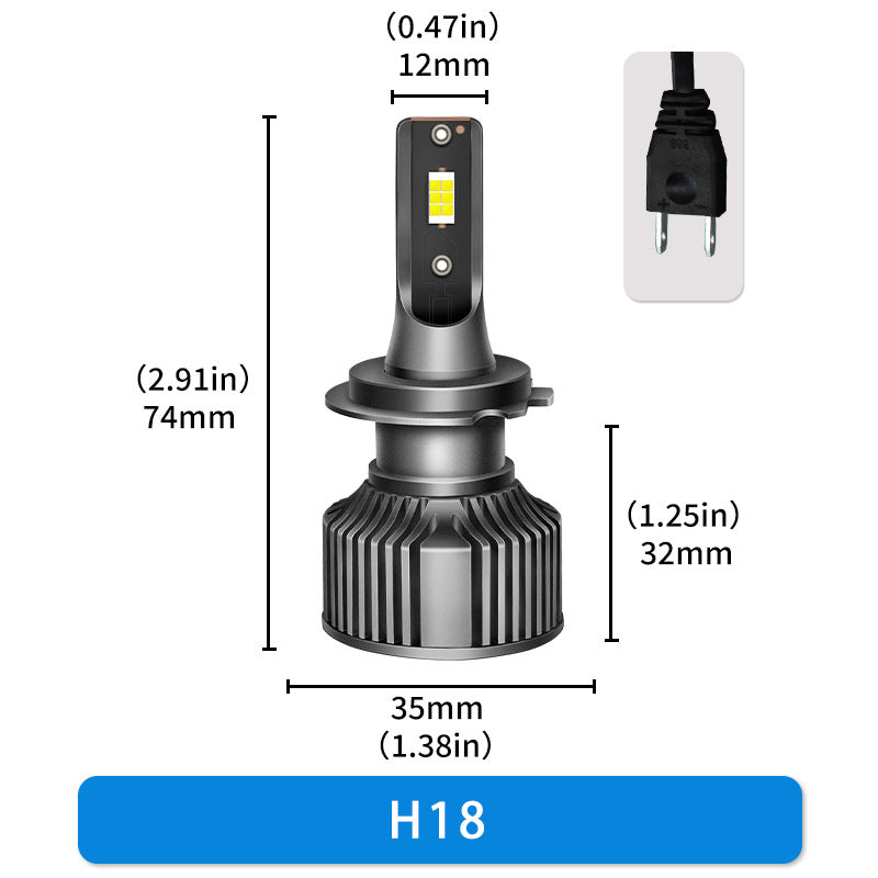 BELOAUTO 50w Car Led Headlight Bulb - IP68 Waterproof, 6000k | Bulk Order