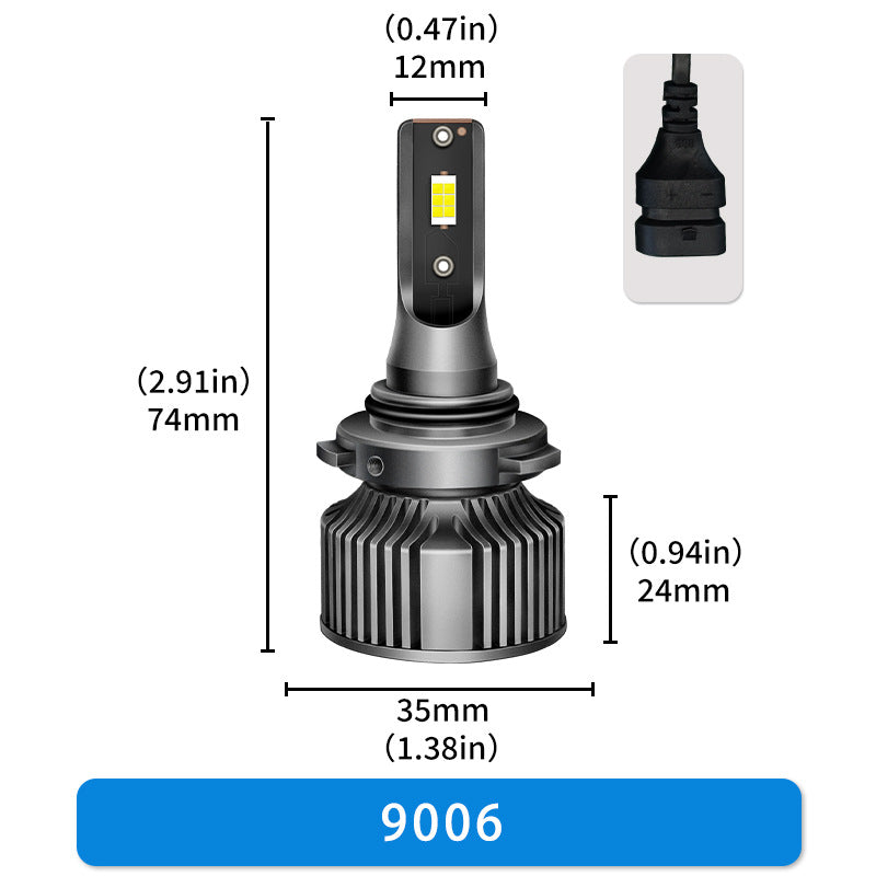 BELOAUTO 50w Car Led Headlight Bulb - IP68 Waterproof, 6000k | Bulk Order
