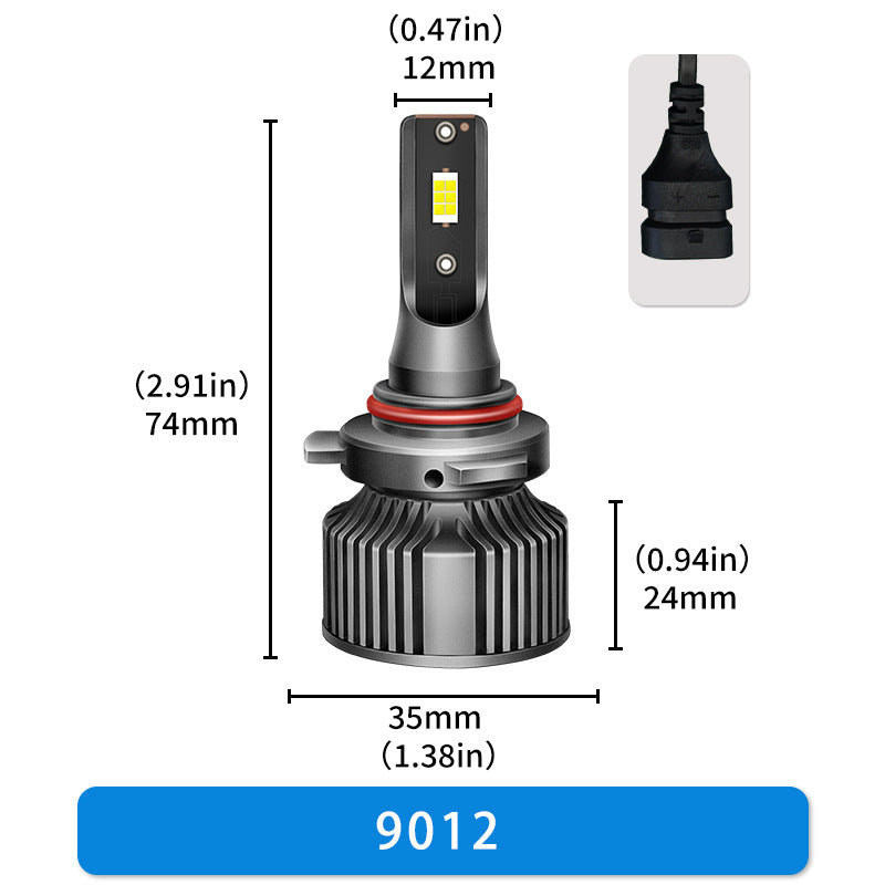 BELOAUTO 50w Car Led Headlight Bulb - IP68 Waterproof, 6000k | Bulk Order