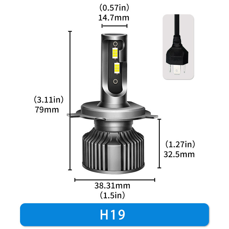 BELOAUTO 50w Car Led Headlight Bulb - IP68 Waterproof, 6000k | Bulk Order