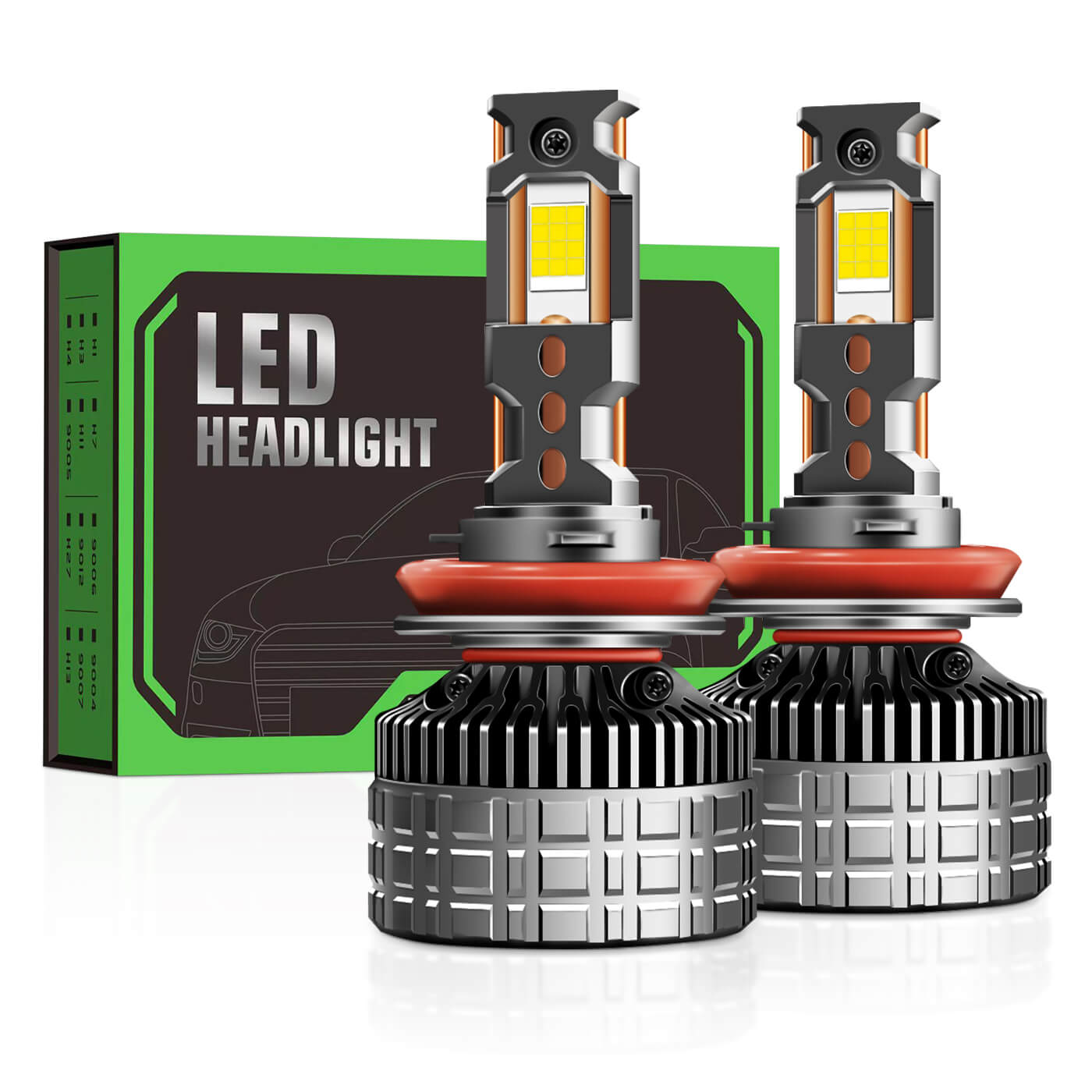 BELOAUTO 300w Car Led Headlight Bulb - IP68 Waterproof, 6000k,OEM,ODM | Bulk Order