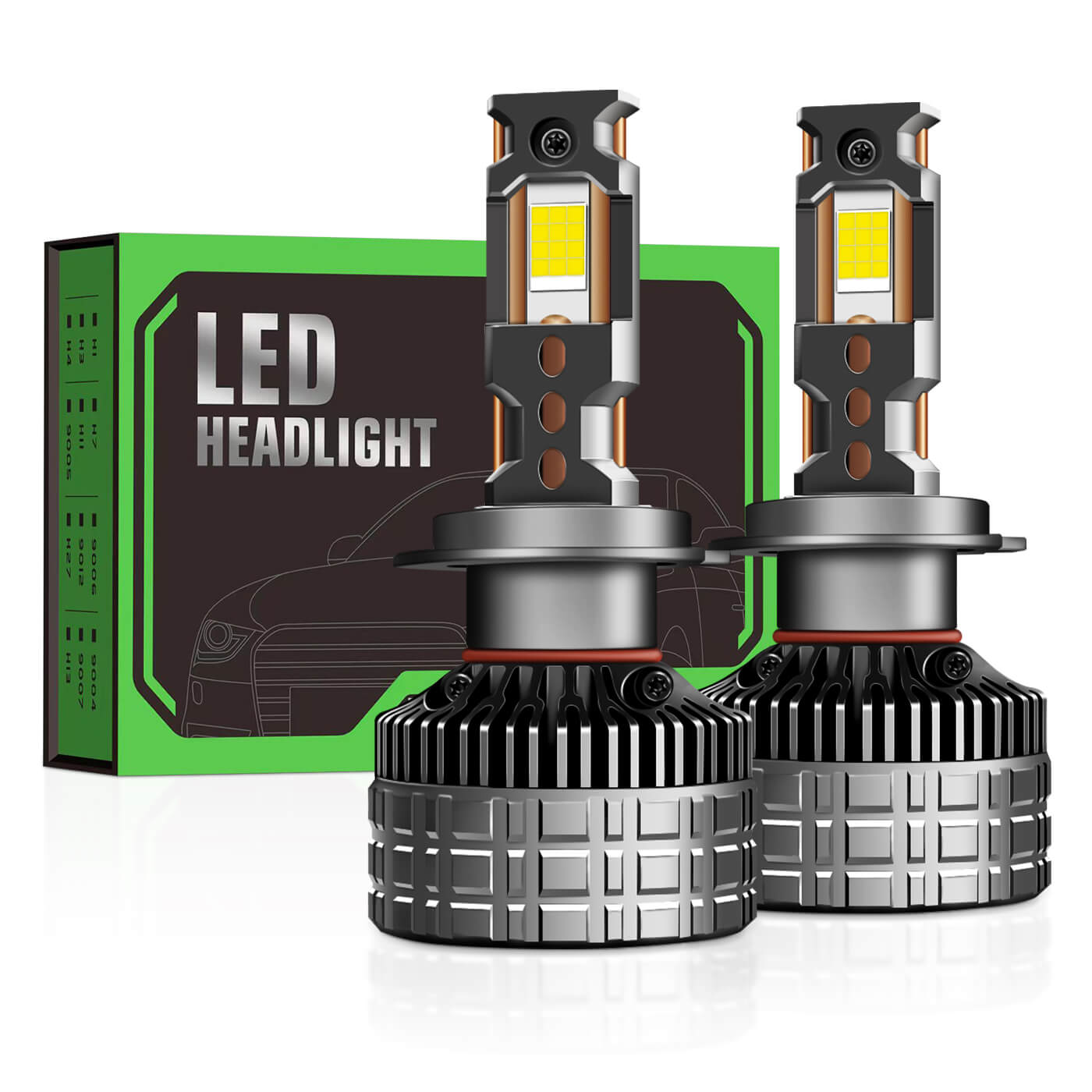 BELOAUTO 300w Car Led Headlight Bulb - IP68 Waterproof, 6000k,OEM,ODM | Bulk Order