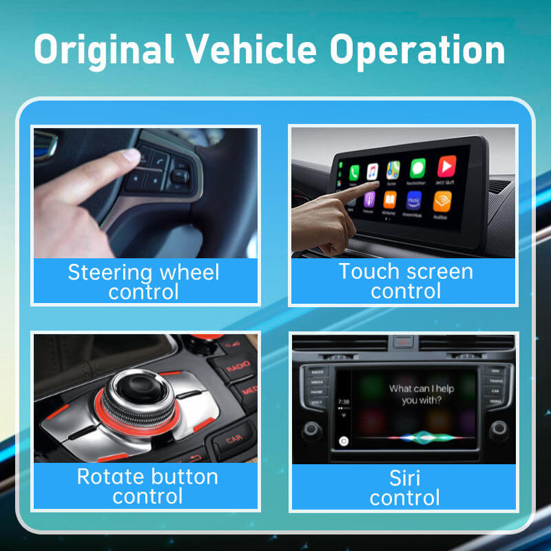 BELOAUTO Wireless CarPlay Android Auto USB Adaptor - Dual System 2 in 1, Original Vehicle Operation | B2B Wholesale