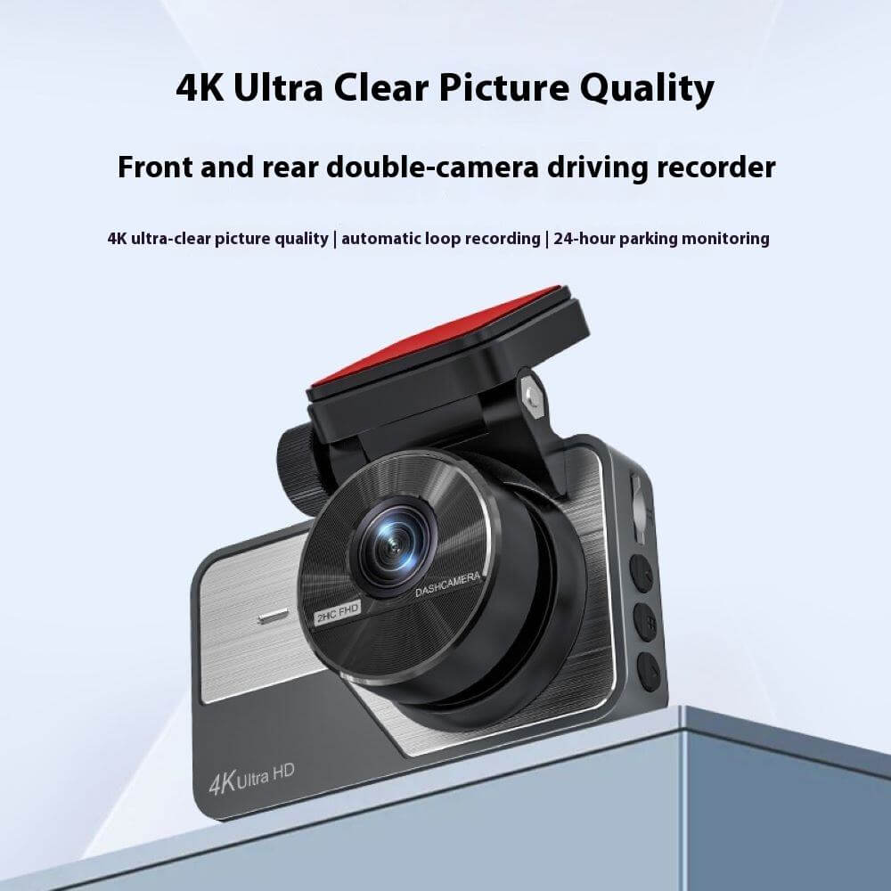 BELOAUTO 4.5inch 4K Dual Channel Dash Cam with WiFi - 24/7 Parking Mode, Night Vision | B2B Custom Solution