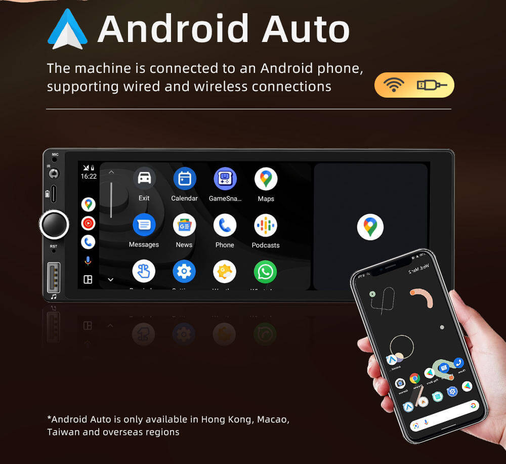 BELOAUTO 6.86" Android 13 Universal Car Radio-Type-C + USB Ports, Fast Charging | Wholesale Pricelist