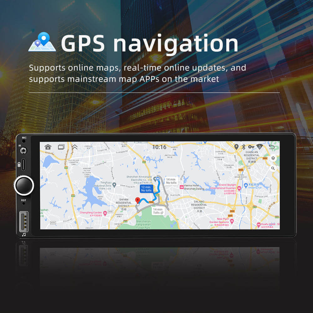 BELOAUTO 6.86" Android 13 Universal Car Radio-Type-C + USB Ports, Fast Charging | Wholesale Pricelist