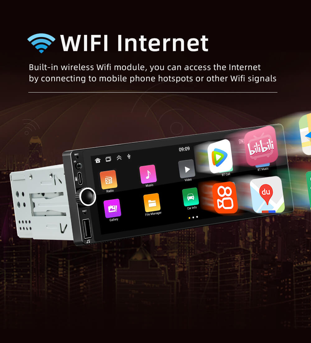 BELOAUTO 6.86" Android 13 Universal Car Radio-Type-C + USB Ports, Fast Charging | Wholesale Pricelist