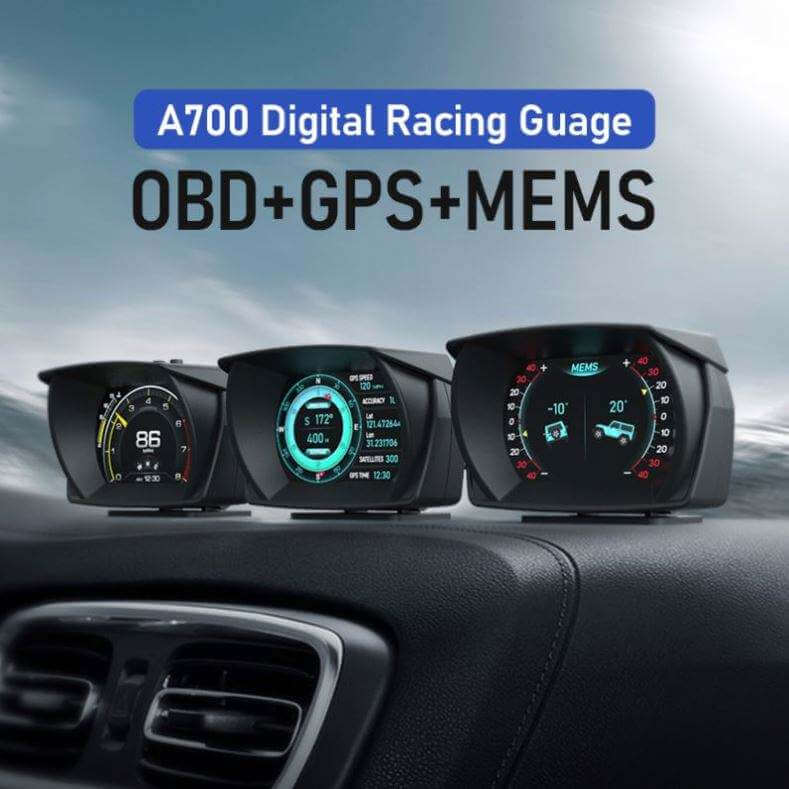 BELOAUTO 3 in 1 Digital Gauge OBD2 HUD - OBD +GPS +MEMS, Read ECU Data | B2B Wholesale