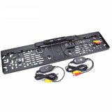 BELOAUTO EU License Plate Frame Camera-No-Drill Install & Distance Scale Lines