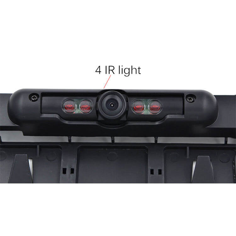 BELOAUTO EU License Plate Frame Camera-No-Drill Install & Distance Scale Lines
