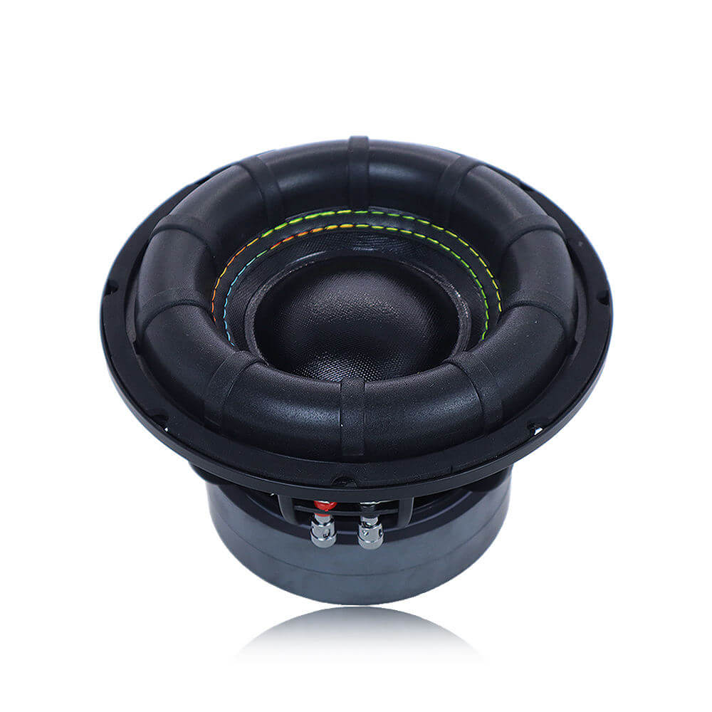 BELOAUTO 8" Dual Coil Car Subwoofer - 300W Max, Double Magnet Bass Speaker for Deep Low Frequency