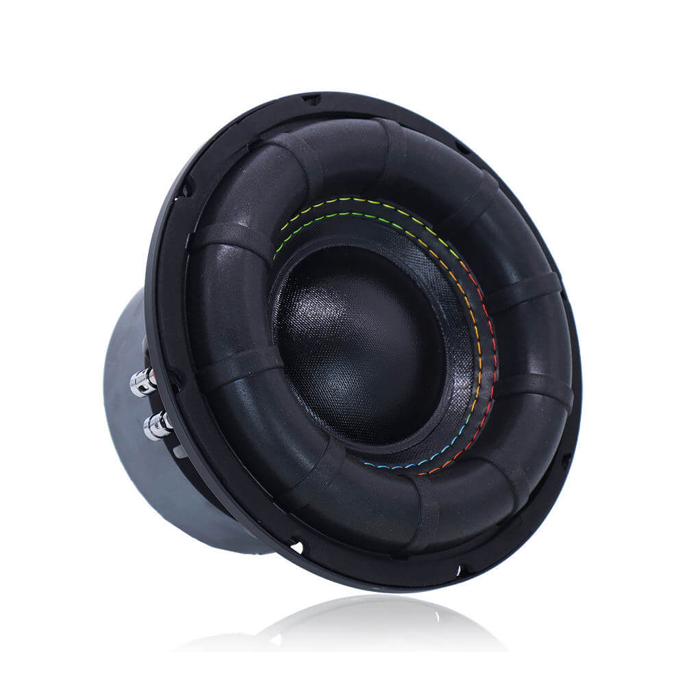 BELOAUTO 8" Dual Coil Car Subwoofer - 300W Max, Double Magnet Bass Speaker for Deep Low Frequency