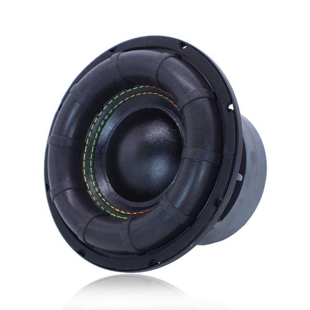 BELOAUTO 8" Dual Coil Car Subwoofer - 300W Max, Double Magnet Bass Speaker for Deep Low Frequency