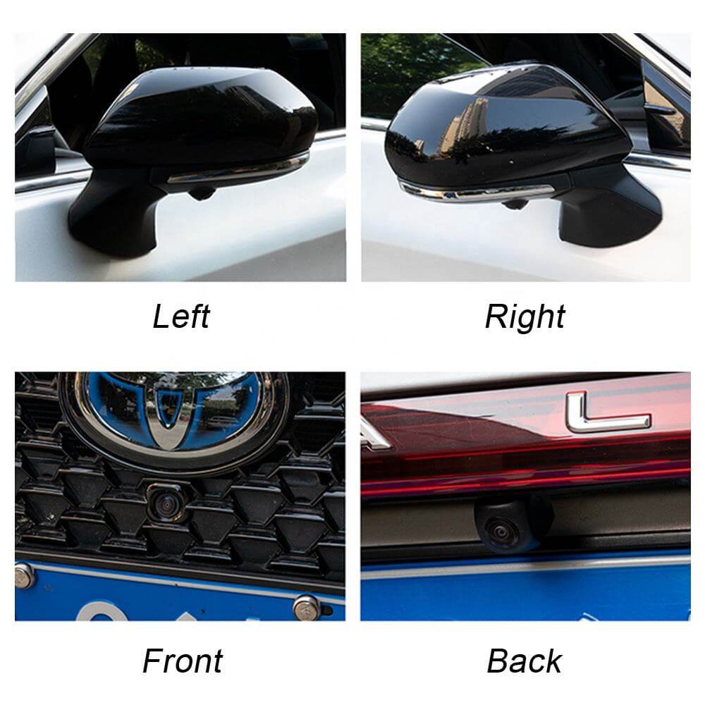 BELOAUTO 1080P SONY 360° Night Vision Parking Camera - Starlight Sensor, IP69K & Bird's Eye View