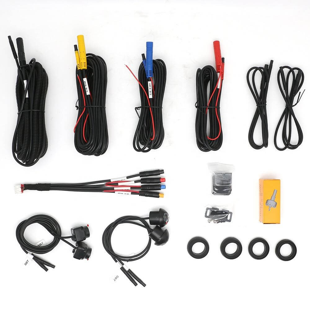 BELOAUTO 1080P SONY 360° Night Vision Parking Camera - Starlight Sensor, IP69K & Bird's Eye View
