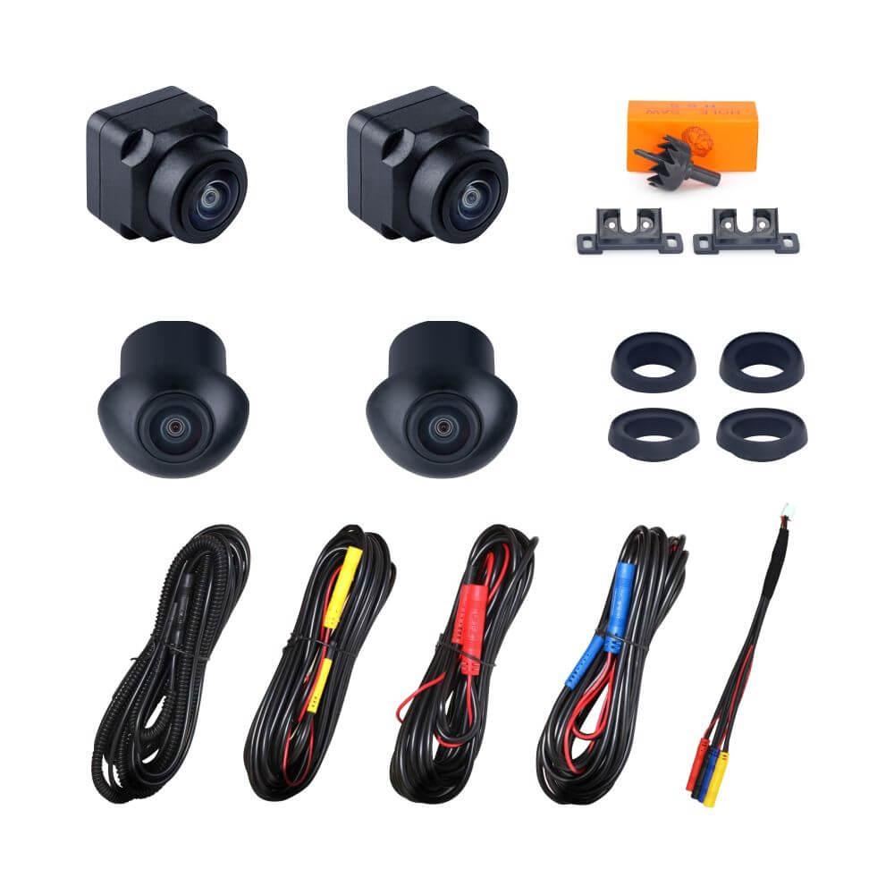 BELOAUTO 1080P SONY 360° Night Vision Parking Camera - Starlight Sensor, IP69K & Bird's Eye View