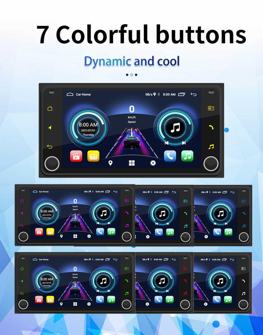 BELOAUTO 9" Toyota Specific Android Head Unit -Fit Camry/Corolla/Rav4, Wireless CarPlay | OEM Integration