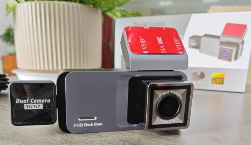 BELOAUTO 3.39" FHD Triple Channel Dash Cam | 1080P Three-Way Recording | WiFi App Control | Bulk Order
