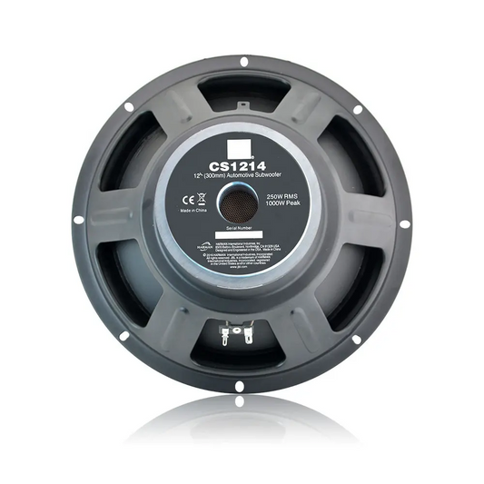 BELOAUTO 12 Inch 250W RMS Dual Voice Coil Speaker (1000W Peak) - 4 Ohms Impedance， High Sensitivity | Audio Bulk