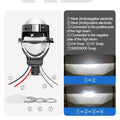 BELOAUTO 3" High-Penetration LED Projector Kit - 500% Brightness Boost, 6+3 HD Chips | B2B Wholesale