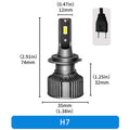 BELOAUTO 50w Car Led Headlight Bulb - IP68 Waterproof, 6000k | Bulk Order