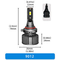 BELOAUTO 50w Car Led Headlight Bulb - IP68 Waterproof, 6000k | Bulk Order