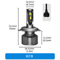 BELOAUTO 50w Car Led Headlight Bulb - IP68 Waterproof, 6000k | Bulk Order