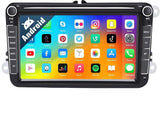 BELOAUTO Volkswagen 8" Android Car Radio - OEM Style, CAN-Bus Integration & Steering Control