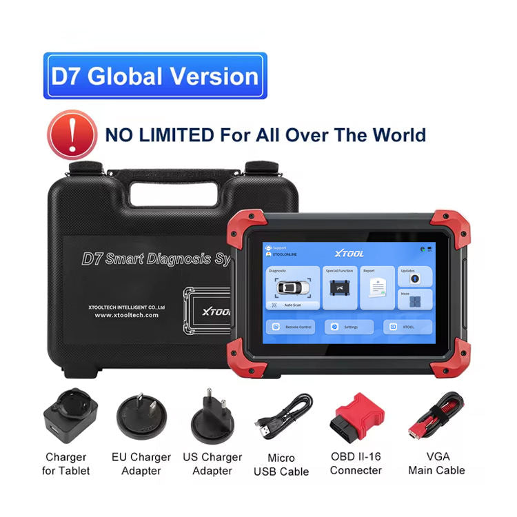 BELOAUTO D7 Full System OBD2 Diagnostic Scanner Tool - Crank Sensor Relearn, Bi-Directional Scan | Bulk Wholesale