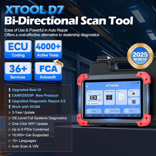 BELOAUTO D7 Full System OBD2 Diagnostic Scanner Tool - Crank Sensor Relearn, Bi-Directional Scan | Bulk Wholesale