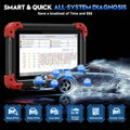 BELOAUTO D7 Full System OBD2 Diagnostic Scanner Tool - Crank Sensor Relearn, Bi-Directional Scan | Bulk Wholesale