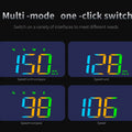 BELOAUTO USB Plug & Play Multi-Color HUD Projector - GPS+Beidou Dual Data, Speed Error Calibration | B2B Wholesale