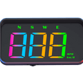 BELOAUTO USB Plug & Play Multi-Color HUD Projector - GPS+Beidou Dual Data, Speed Error Calibration | B2B Wholesale