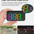 BELOAUTO USB Plug & Play Multi-Color HUD Projector - GPS+Beidou Dual Data, Speed Error Calibration | B2B Wholesale