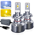 BELOAUTO 60w Dual color Car Led Headlight Bulb - IP68 Waterproof, 6000k,OEM,ODM | Bulk Order
