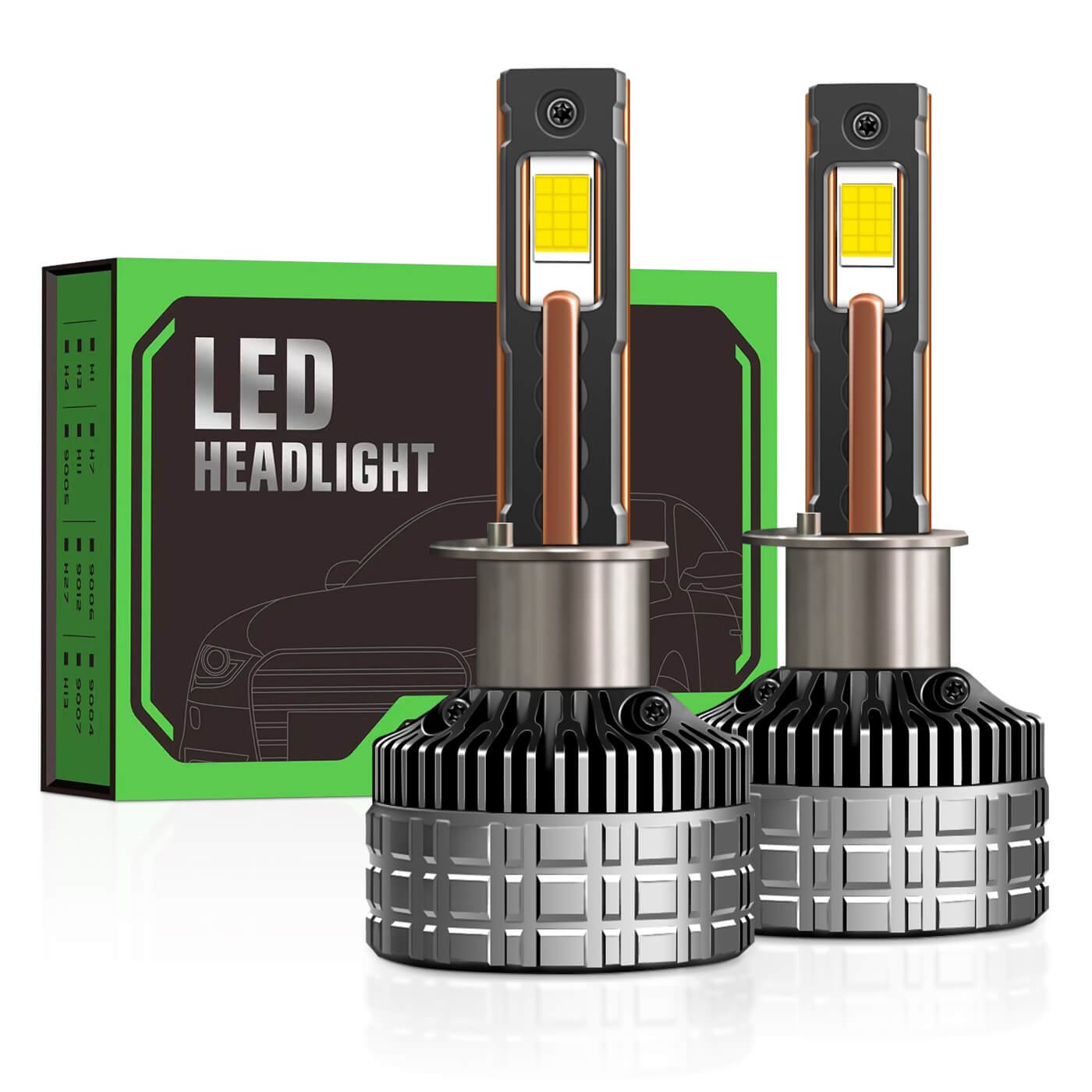 BELOAUTO 300w Car Led Headlight Bulb - IP68 Waterproof, 6000k,OEM,ODM | Bulk Order