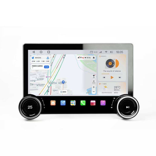 BELOAUTO Wholesale 10.1" 2K Android Car Stereo - Dual Knob Controls, Wireless CarPlay & Android Auto