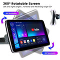BELOAUTO Single Din 10.1" Rotatable Android Car Stereo - QLED Screen, Wireless CarPlay & Bluetooth FM Transmitter