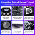 BELOAUTO Mercedes NTG5.0 10.25" Linux Radio Screen - Wireless CarPlay/AA for C/GLC/V-Class 2015-2018