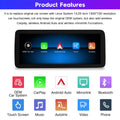 BELOAUTO Mercedes NTG5.0 10.25" Linux Radio Screen - Wireless CarPlay/AA for C/GLC/V-Class 2015-2018