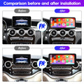 BELOAUTO Mercedes NTG5.0 10.25" Linux Radio Screen - Wireless CarPlay/AA for C/GLC/V-Class 2015-2018