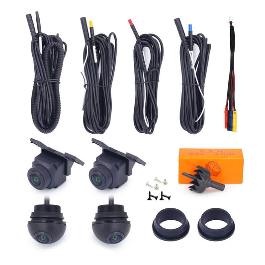 BELOAUTO 1080P 720P 360 View Car Camera - Starlight Sensor, IP69K & Bird's Eye View