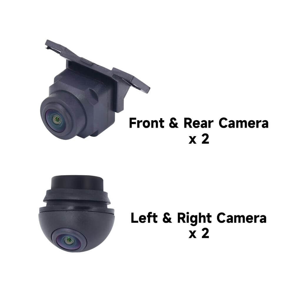 BELOAUTO 1080P 720P 360 View Car Camera - Starlight Sensor, IP69K & Bird's Eye View