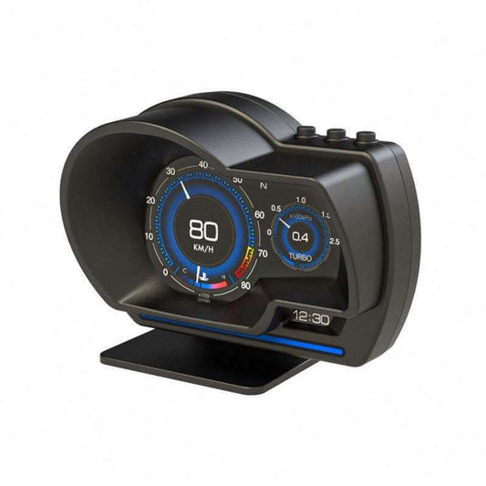 BELOAUTO 3.5 inch OBD GPS Smart Gauge Head up Display - LCD meter, Ambient Light, Light Sensor | Bulk Order