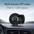 BELOAUTO 3.5 inch OBD GPS Smart Gauge Head up Display - LCD meter, Ambient Light, Light Sensor | Bulk Order