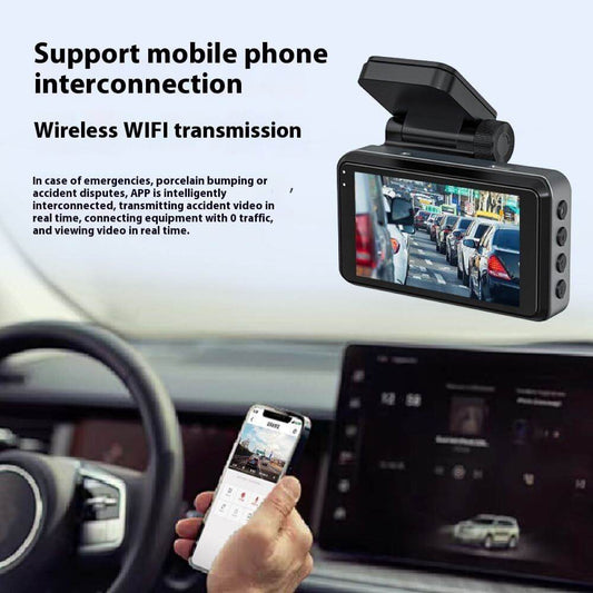 BELOAUTO 4.5inch 4K Dual Channel Dash Cam with WiFi - 24/7 Parking Mode, Night Vision | B2B Custom Solution