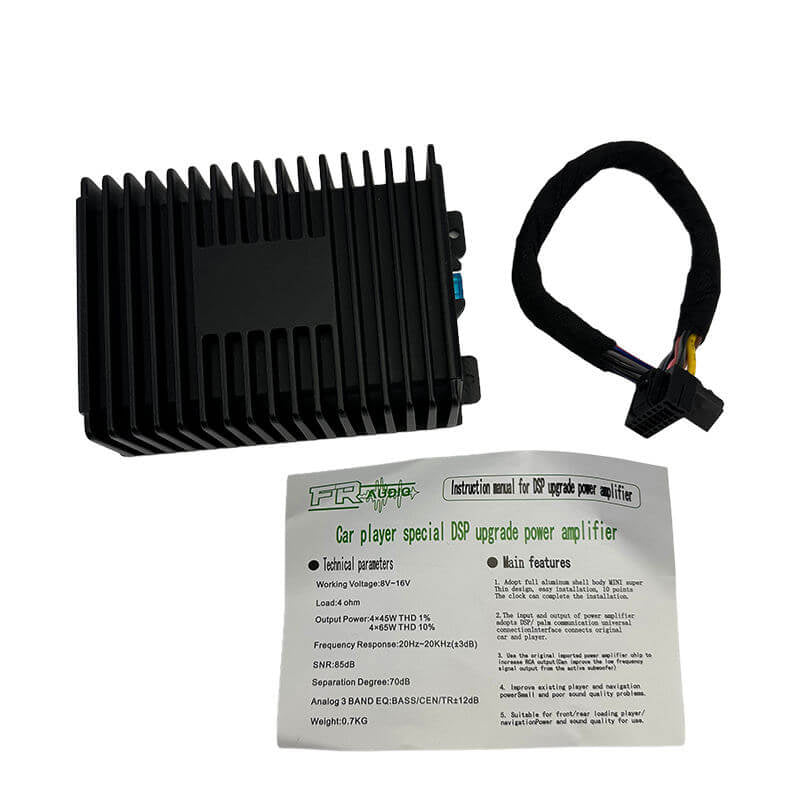 BELOAUTO 4 Ohm HIFI DSP Subwoofer Amplifier - Class AB, Bluetooth 5.2,  8-16V Voltage, Enhanced Bass Output | Bulk Order
